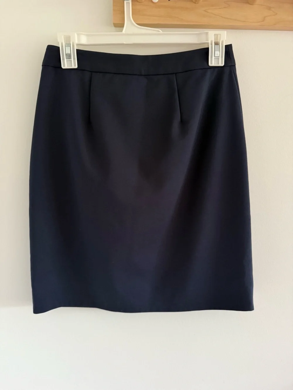 Kate Spade Navy Blue Barry Work Skirt The Rules 2